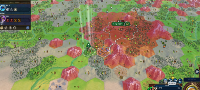 文明6城市间距几格最好2