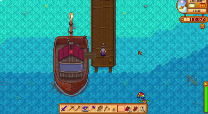 星露谷物语姜岛怎么上去3