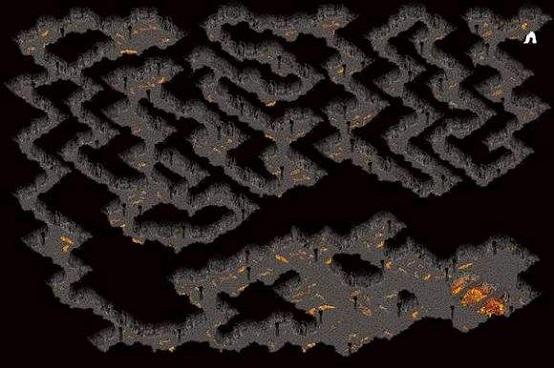 传奇火龙洞地图怎么走_传奇火龙洞2层下三层地图坐标