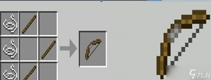我的世界怎么做弓箭_我的世界弓箭咋做