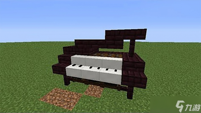 我的世界怎么做钢琴1