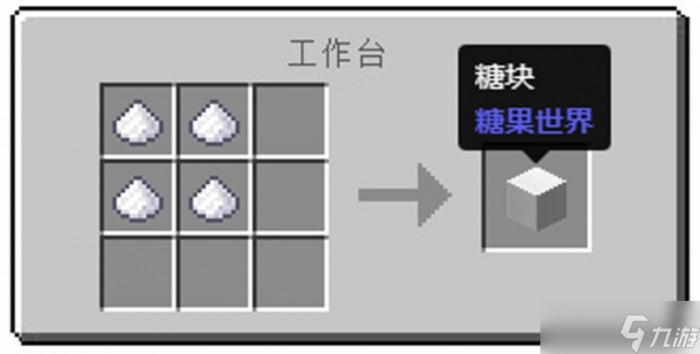 我的世界怎么合成糖块_我的世界合成糖块怎么弄