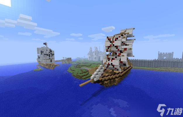 我的世界怎么开船1