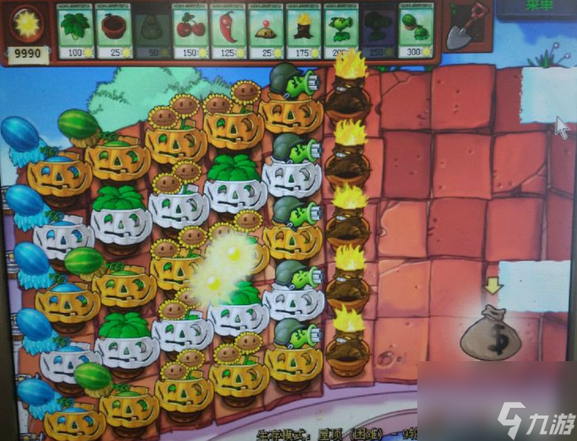 植物大战僵尸屋顶大块头和气球怎么过关7