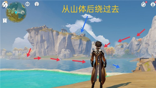 原神飞行挑战微风与飞鸟任务怎么做5