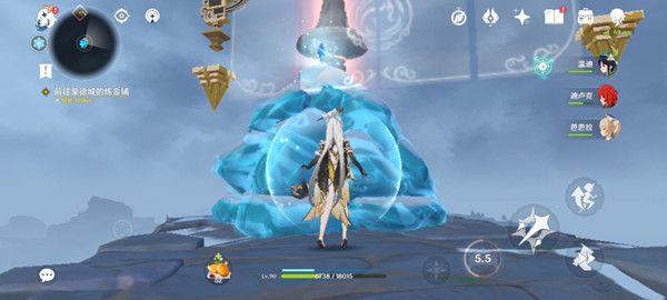 原神雪山七天神像怎么开1