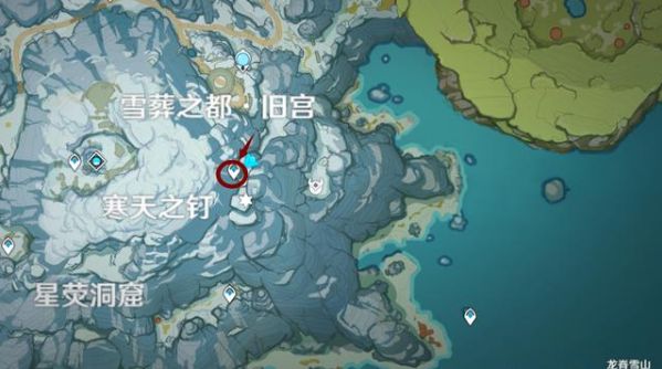原神龙脊雪山石碑大门位置大全1