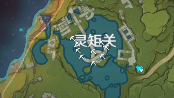 原神灵矩关藏宝地位置在哪里2