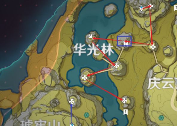 原神清心采集点位置在什么地方4