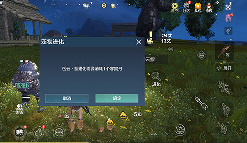 妄想山海岳云鲲三个进化阶段怎么完成3