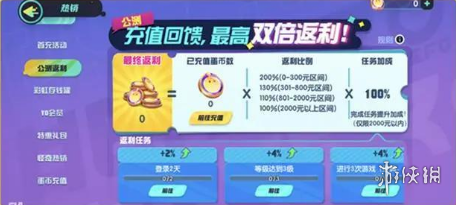 《蛋仔派对》计费测试充值返利发放方式2