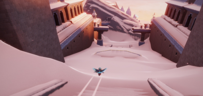 光遇里峡谷的黑脸面具怎么玩1