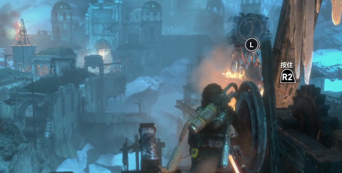 古墓丽影那个水闸门怎么过1