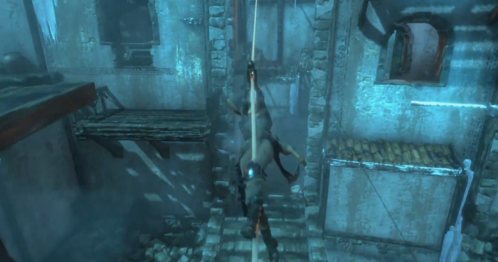 古墓丽影那个水闸门怎么过2