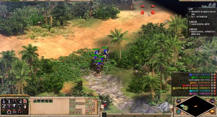 帝国时代2黄金国第一关怎么玩2