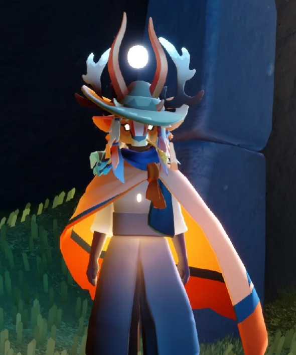 光遇羊头面具怎么搭配2