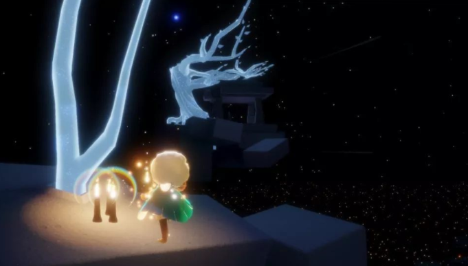 光遇水晶树怎么上去1