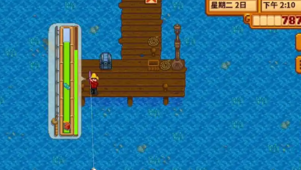 星露谷物语钓鱼什么时候收杆2