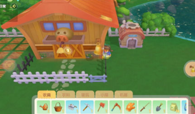 摩尔庄园买的栅栏怎么装修1