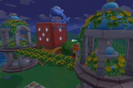 摩尔庄园4层花塔怎么上去1