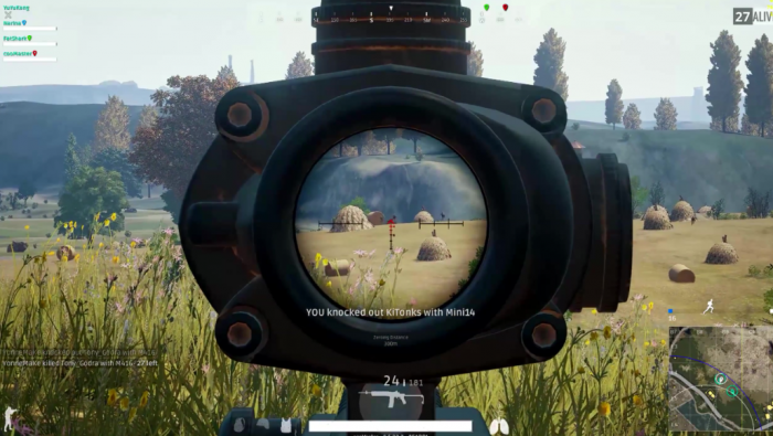 绝地求生如何开镜快速命中1