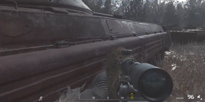 使命召唤4怎么过狙击关2