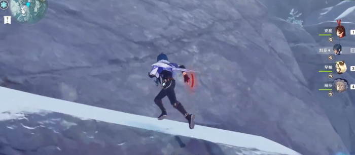 原神怎么走到雪山中间3