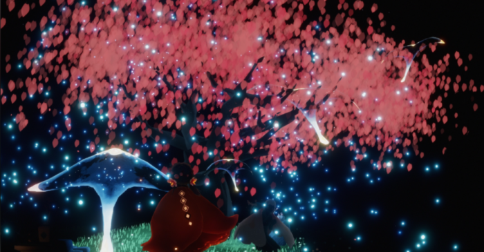 光遇樱花树怎么掉烛光1