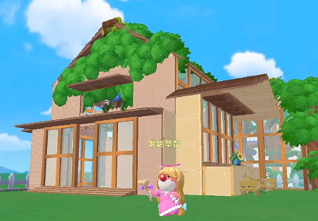 摩尔庄园落地窗房子怎么获得1