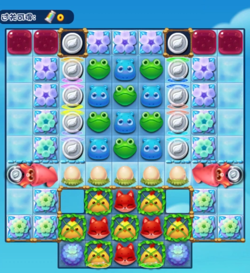 开心消消乐2234关如何过关1