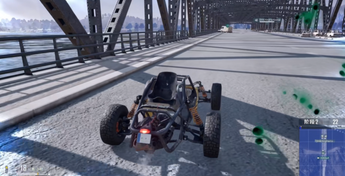 绝地求生天桥怎么上顶3