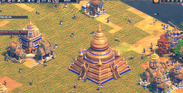 帝国时代2怎么种田发育最快1