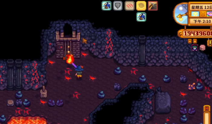 星露谷物语姜岛火山怎么过2