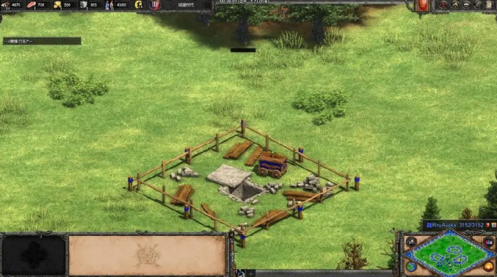 帝国时代2怎么刷木材1