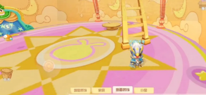 摩尔庄园房子怎么上二楼1