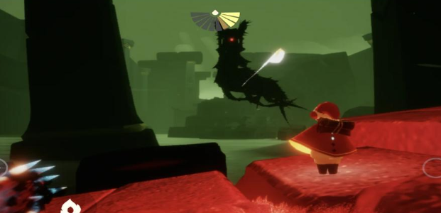 光遇中暴风眼的龙怎么过2