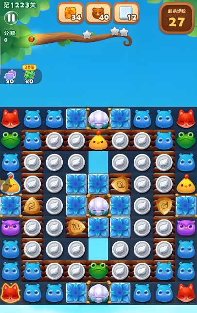 开心消消乐1223关怎么过1