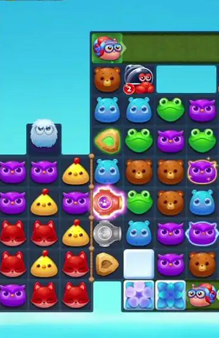 开心消消乐精英218关怎么过2