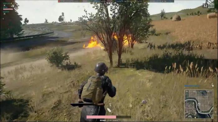 如何正确使用绝地求生开山刀1