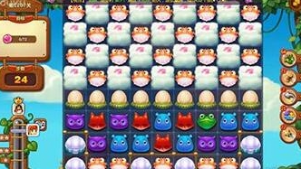 教教我怎么过开心消消乐精英关77关好吗1