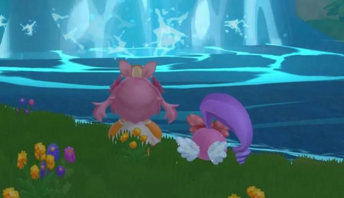 摩尔庄园如何选择适合池塘旁边的家具1