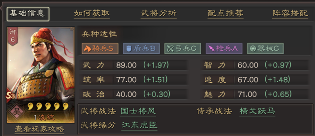 吕布在三国志战略版中适合使用哪些a级战马3