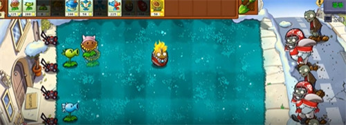 植物大战僵尸杂交版橄榄球雪人僵尸怎么打1