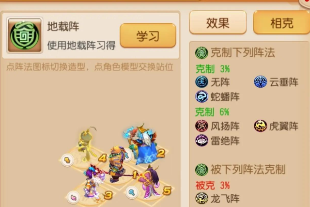 梦幻西游手游地阵被什么克1