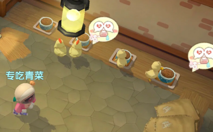 摩尔庄园怎么给鸭子梳毛3