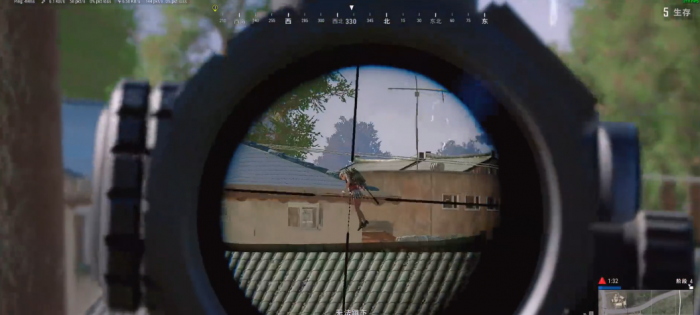 绝地求生怎么用4倍镜看弹道3