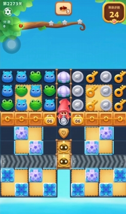 开心消消乐2273关怎么玩1