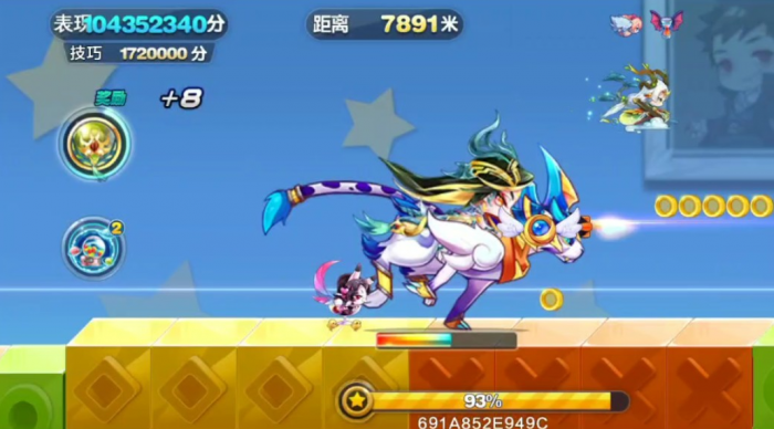 天天酷跑女娲怎么搭配技能2