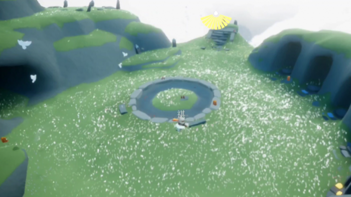 光遇中如何放纸船2