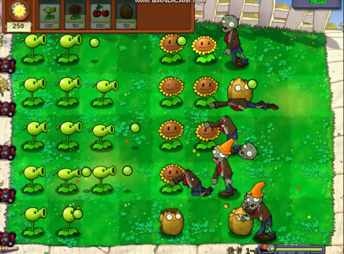 植物大战僵尸95版怎么过1